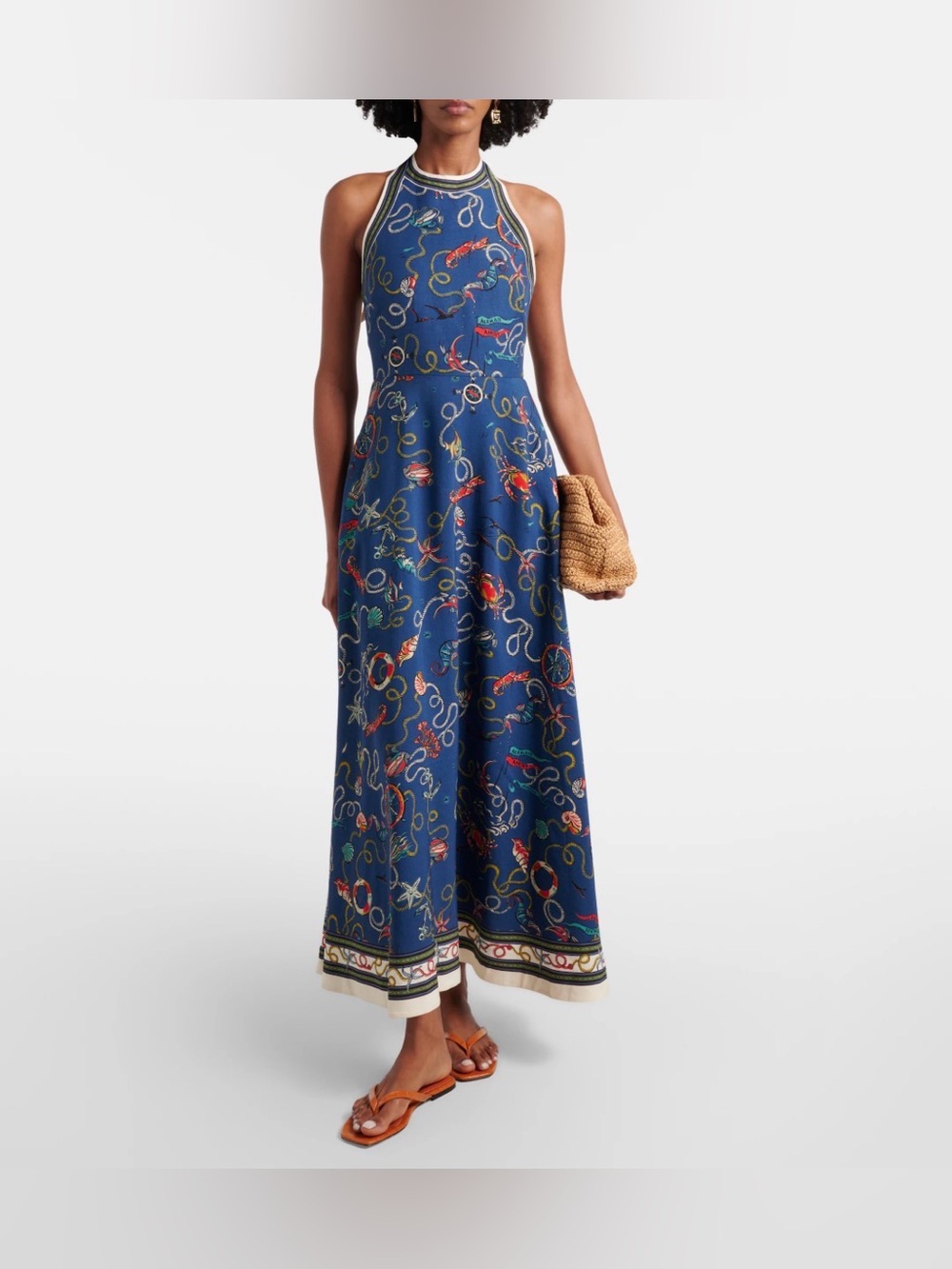 Alemais Cove Halterneck Maxi Dress US size 8